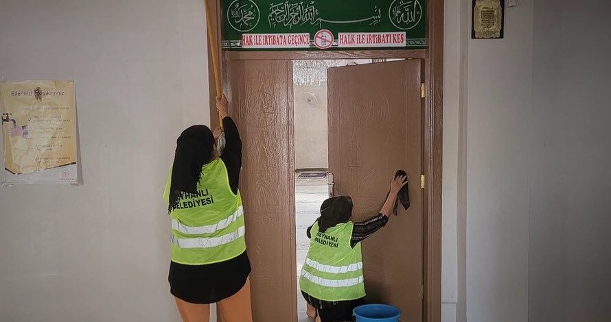 İbadethanelerimiz daha temiz olacak!