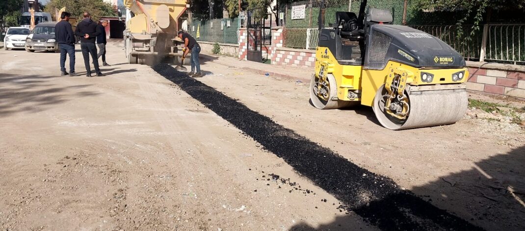Defne’de Okul Önlerinde Yol Çalışması!